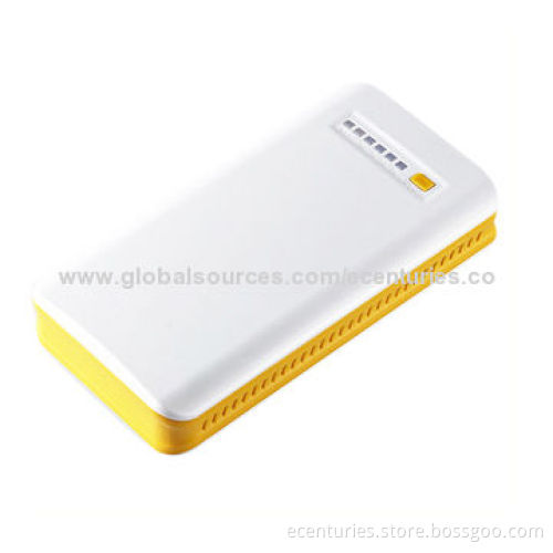 Multi-function 3G router with power bank and network storage share